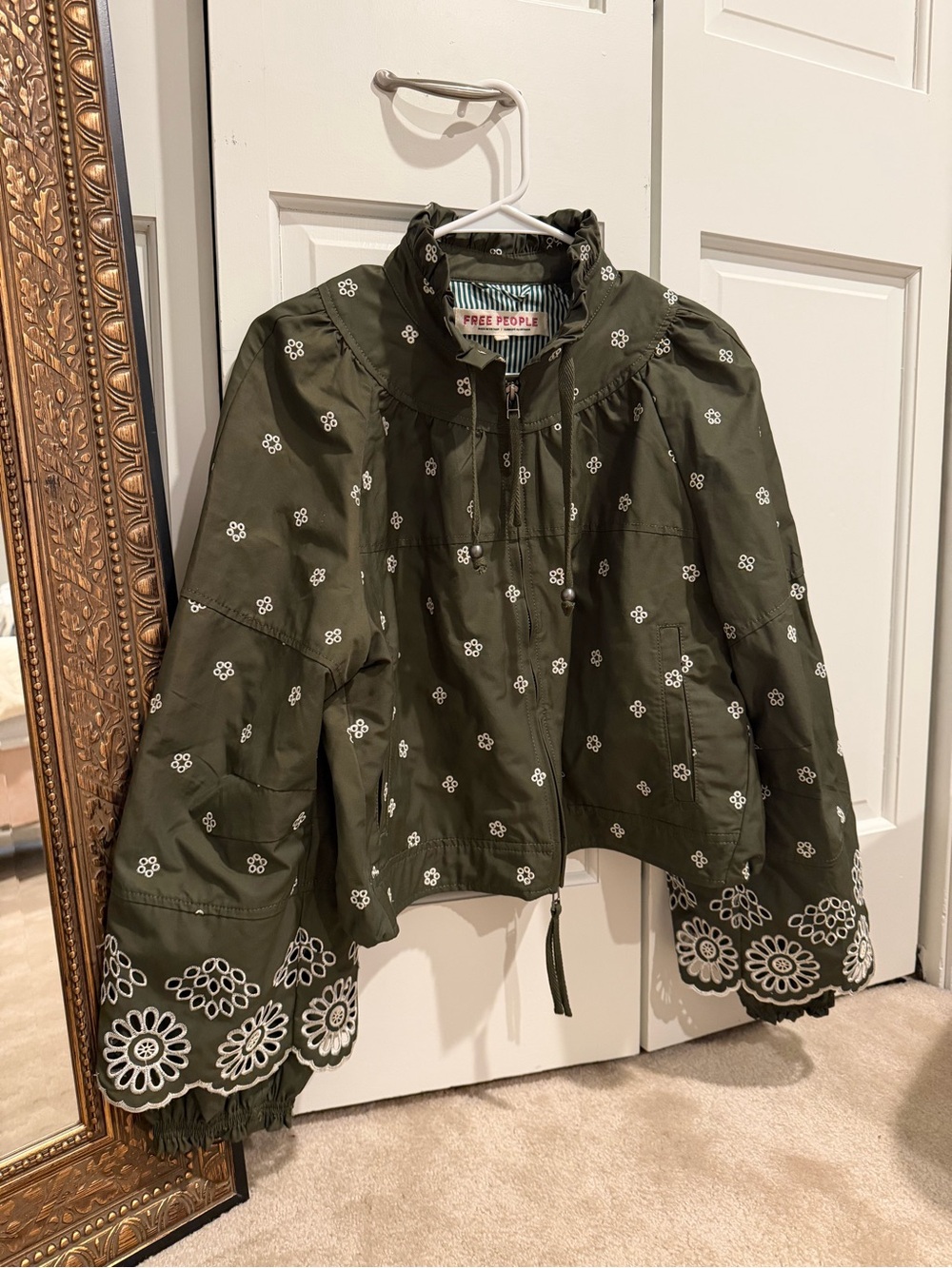 Free People Maru Embroidered Jacket